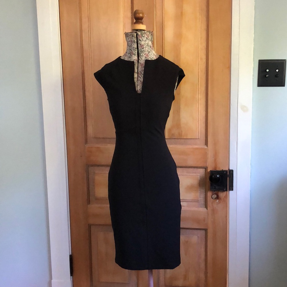 Zara Black MIDI Dress